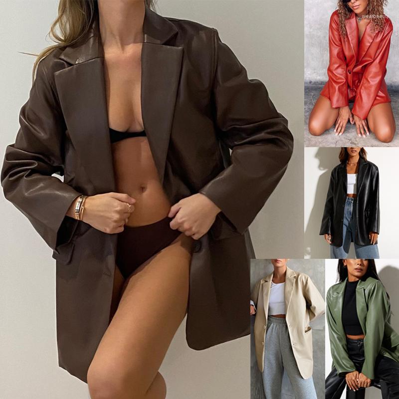 Women' Suits Fromal Women' Blazers Coat Solid Color Tailored Collar Long Sleeve Suit Jacket Single-Breasted Blouse Outfits, Beige
Women' Suits Fromal Women' Blazers Coat Solid Color Tailored Collar Long Sleeve Suit Jacket Single-Breasted Blouse Outfits, Beige