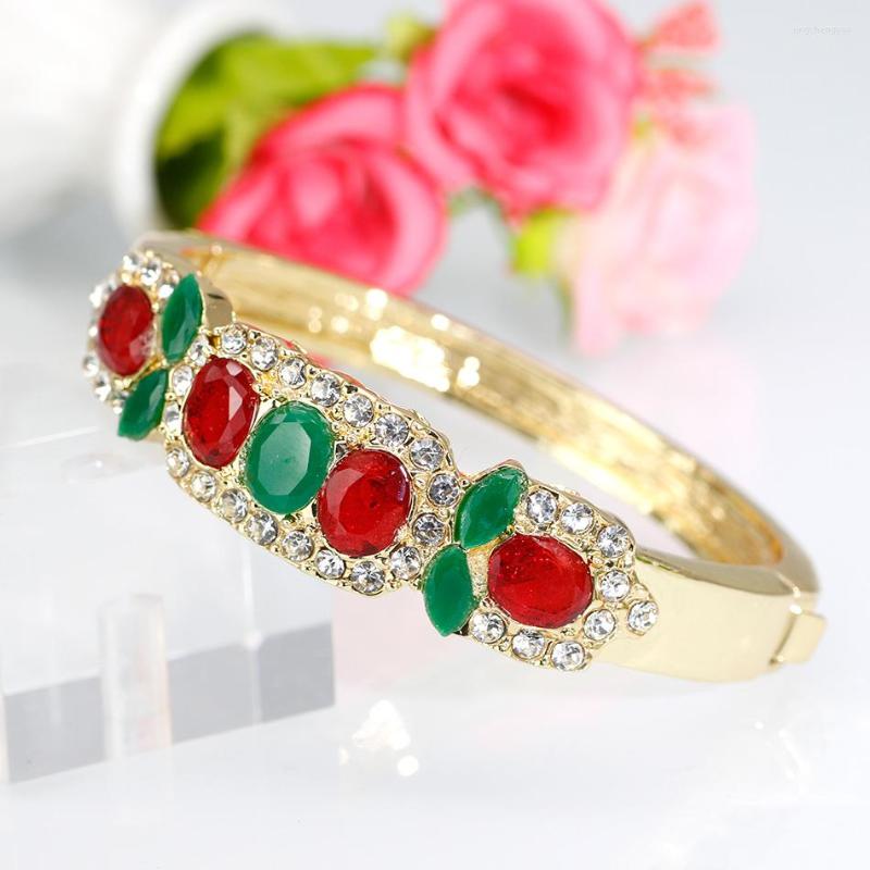 Bangle NEOVISSON Gold Color Algerian Crystal For Women Wedding Jewelry Cuff Bracelets Bridal Gift
Bangle NEOVISSON Gold Color Algerian Crystal For Women Wedding Jewelry Cuff Bracelets Bridal Gift