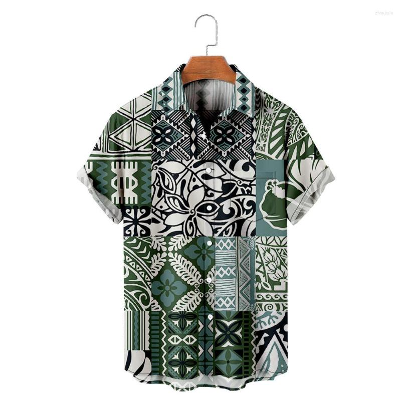 Men's Casual Shirts Tribal Pattern Print For Man Street Harajuku Style Beach Short-Sleeved Skateboard Camisa Masculina, Hl05664
Men's Casual Shirts Tribal Pattern Print For Man Street Harajuku Style Beach Short-Sleeved Skateboard Camisa Masculina, Hl05664