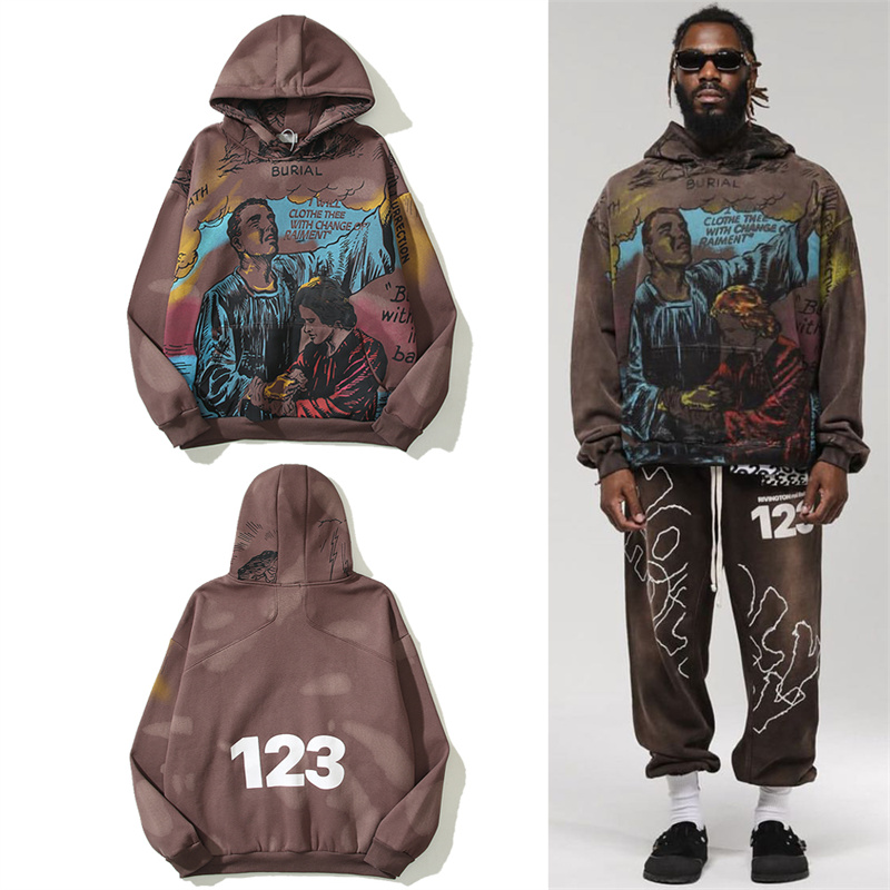 Hoodie Vintage Graffiti Letter Print High Street Men's Women's Plush Casual Plus Size
Hoodie Vintage Graffiti Letter Print High Street Men's Women's Plush Casual Plus Size