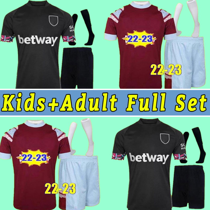 Men Kids 2022 2023 West Hams BOWEN RICE Soccer Jerseys BENRAHMA LANZINI ANTONIO YARMOLENKO NOBLE FORNALS DAWSON Vlasic SOUCEK Men Football Shirt socks short sleeve, Away
Men Kids 2022 2023 West Hams BOWEN RICE Soccer Jerseys BENRAHMA LANZINI ANTONIO YARMOLENKO NOBLE FORNALS DAWSON Vlasic SOUCEK Men Football Shirt socks short sleeve, Away