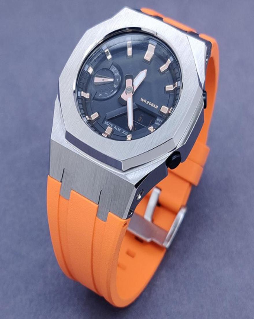 Watch Bands For GMAS2100 Metal Bezel Custom Shorter Fluoro Rubber Watchband Stainless Steel Replacement Smallest GMAS2100 Accesso8595377
Watch Bands For GMAS2100 Metal Bezel Custom Shorter Fluoro Rubber Watchband Stainless Steel Replacement Smallest GMAS2100 Accesso8595377