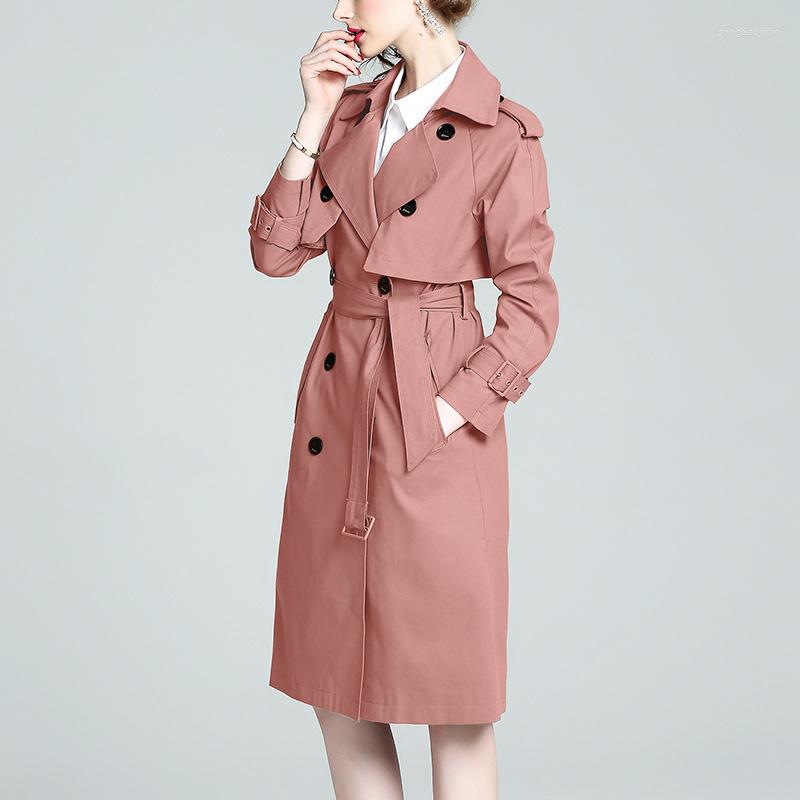 Women's Trench Coats Windbreaker Women's Medium Long 2022 Spring And Autumn Straight Tube Slim Fit Professional Temperament Double, Rose tan
Women's Trench Coats Windbreaker Women's Medium Long 2022 Spring And Autumn Straight Tube Slim Fit Professional Temperament Double, Rose tan