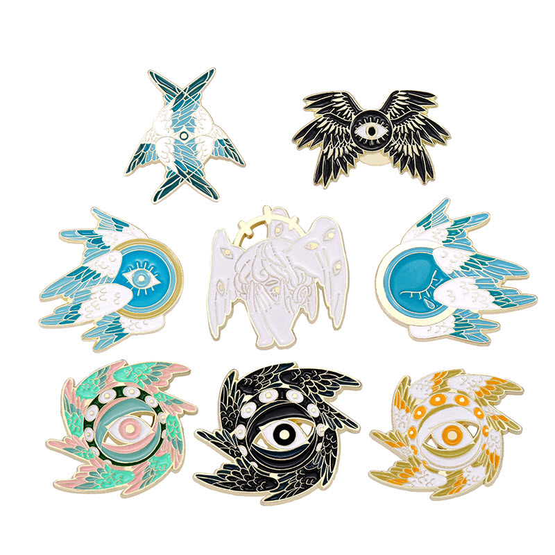 White Angel Enamel Pins Pure Angel Wings Custom Brooches Seraph Lapel Badges Cartoon Funny Jewelry Gift for Kids Friends, Color #1
White Angel Enamel Pins Pure Angel Wings Custom Brooches Seraph Lapel Badges Cartoon Funny Jewelry Gift for Kids Friends, Color #1