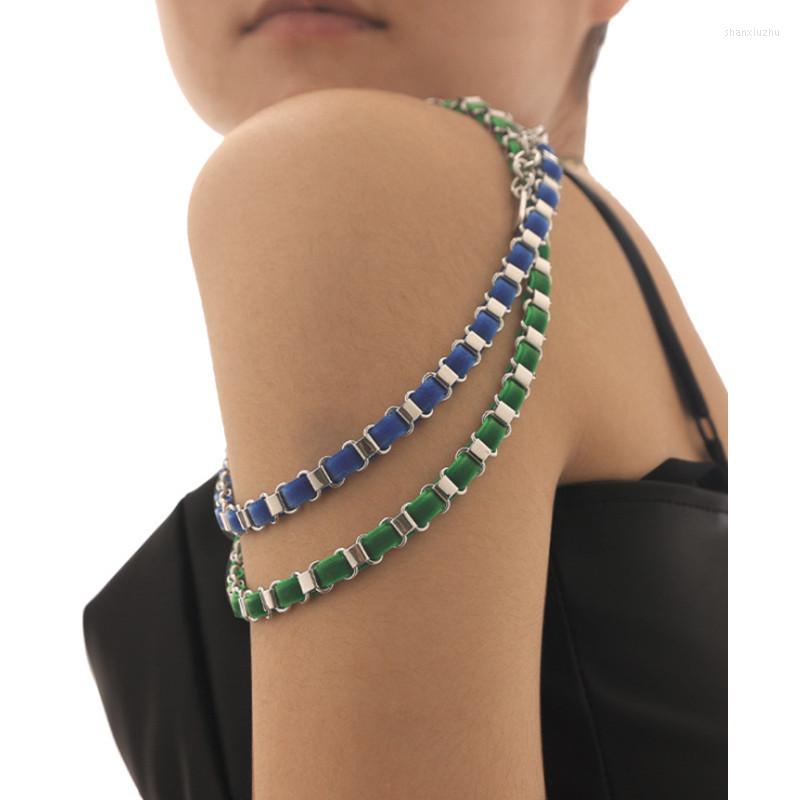 Chains Rhodium-plated Brass Stylish Punk Ins Autumn Winter Color Matching Flannel Winding Necklace For Women Vintage Jewelry 2022
Chains Rhodium-plated Brass Stylish Punk Ins Autumn Winter Color Matching Flannel Winding Necklace For Women Vintage Jewelry 2022