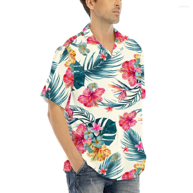 Men's Casual Shirts Hawaiian Men's Floral Print Beach Short Sleeves Plus Size Clothing Oversized Camisa, Rhe00004yn
Men's Casual Shirts Hawaiian Men's Floral Print Beach Short Sleeves Plus Size Clothing Oversized Camisa, Rhe00004yn