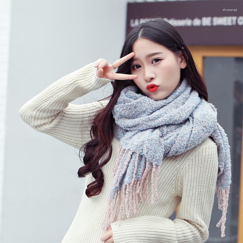 Scarves Mingjiebihuo Fashion Autumn Winter Comfortable Tassel Long Scarf Wild Warm Thick Temperament Women Cute Dual-use
Scarves Mingjiebihuo Fashion Autumn Winter Comfortable Tassel Long Scarf Wild Warm Thick Temperament Women Cute Dual-use