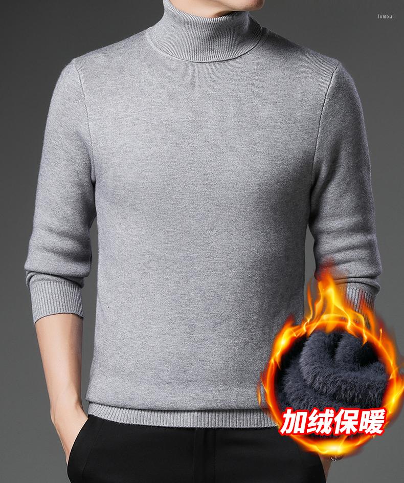 Men' Sweaters High Collar Mens Double Layers Clothes Autumn & Winter Mink Sweater Long Sleeve Thick Knitwear Male Turtleneck Warm Knit, Black
Men' Sweaters High Collar Mens Double Layers Clothes Autumn & Winter Mink Sweater Long Sleeve Thick Knitwear Male Turtleneck Warm Knit, Black