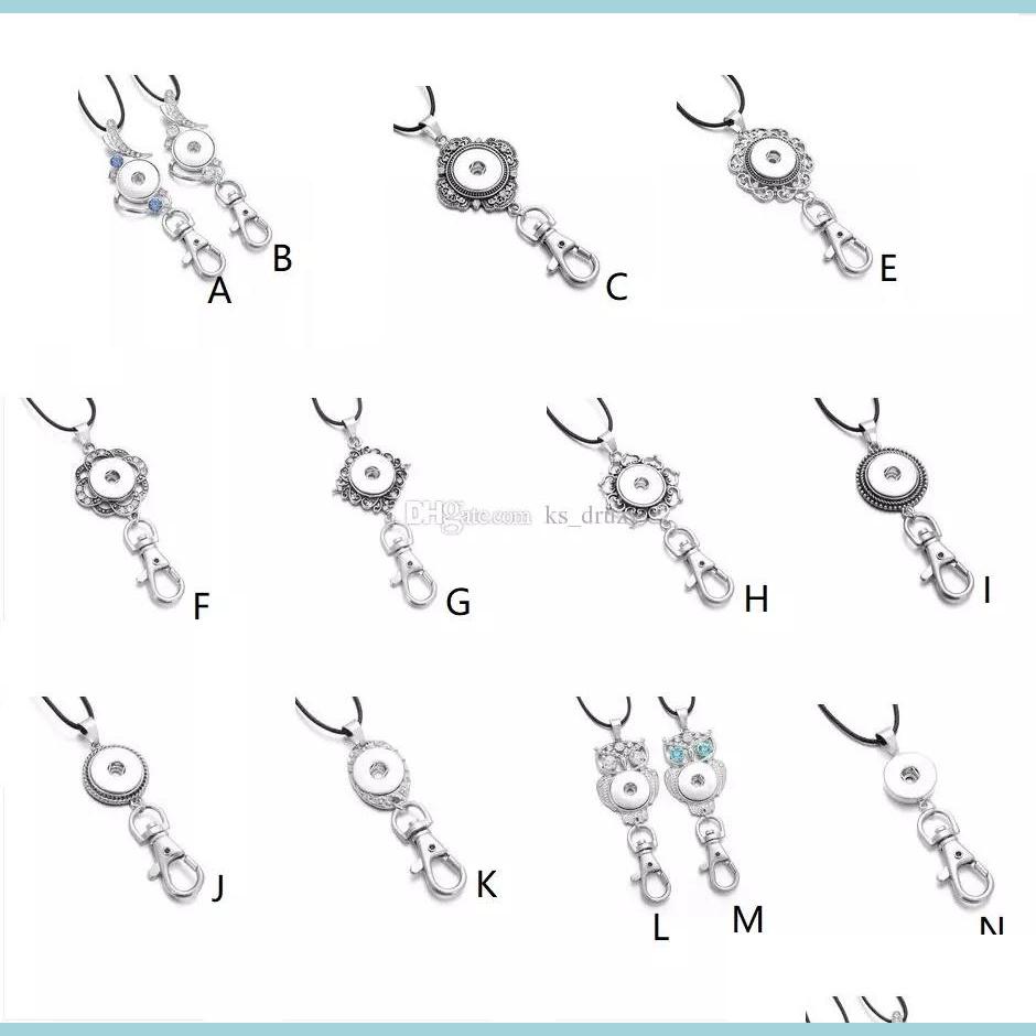 Pendant Necklaces Noosa Chunks Working Id Holder Lanyard Snap Button Necklace Owl Square Charms 18Mm Ginger Choker Pendant Jewelry D Dhtws 
Pendant Necklaces Noosa Chunks Working Id Holder Lanyard Snap Button Necklace Owl Square Charms 18Mm Ginger Choker Pendant Jewelry D Dhtws