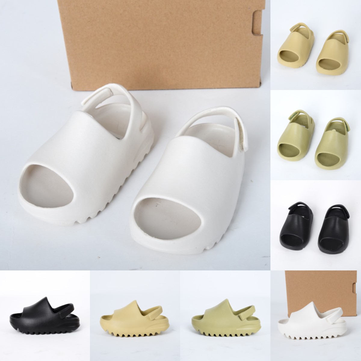 kids shoes Toddlers runner slippers EVA shoe boys girls designer antiskid sneakers baby tainers Slides Infants Childrens Desert shoes Bone Resin Sandals, White
kids shoes Toddlers runner slippers EVA shoe boys girls designer antiskid sneakers baby tainers Slides Infants Childrens Desert shoes Bone Resin Sandals, White