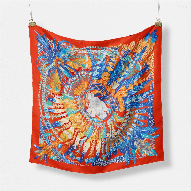 Scarves 53CM Twill Hair Scarf Woman Feather Print Square Wraps Bandana Small Hijab Foulards Lady Tie Headband Neckerchief Snood
Scarves 53CM Twill Hair Scarf Woman Feather Print Square Wraps Bandana Small Hijab Foulards Lady Tie Headband Neckerchief Snood