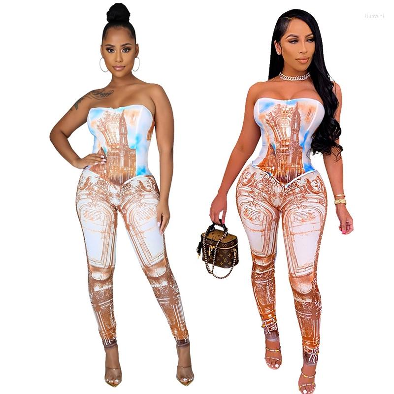 Women' Two Piece Pants Aesthetic Print Set Off The Shoulder Strapless Crop Zip Tube Top And Elastic Long Skinny Trousers Sexy Matching, As pics
Women' Two Piece Pants Aesthetic Print Set Off The Shoulder Strapless Crop Zip Tube Top And Elastic Long Skinny Trousers Sexy Matching, As pics