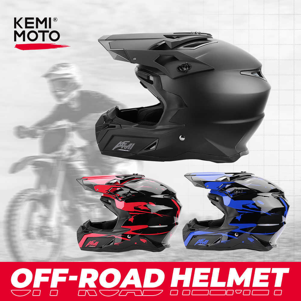 Cycling Helmets KEMIMOTO Off-Road Helmet Unisex-Adult DOT Approved Safety Dirt Bike Motocross ATV UTV Racing Helmet for Men Women Ventilation T221107
Cycling Helmets KEMIMOTO Off-Road Helmet Unisex-Adult DOT Approved Safety Dirt Bike Motocross ATV UTV Racing Helmet for Men Women Ventilation T221107