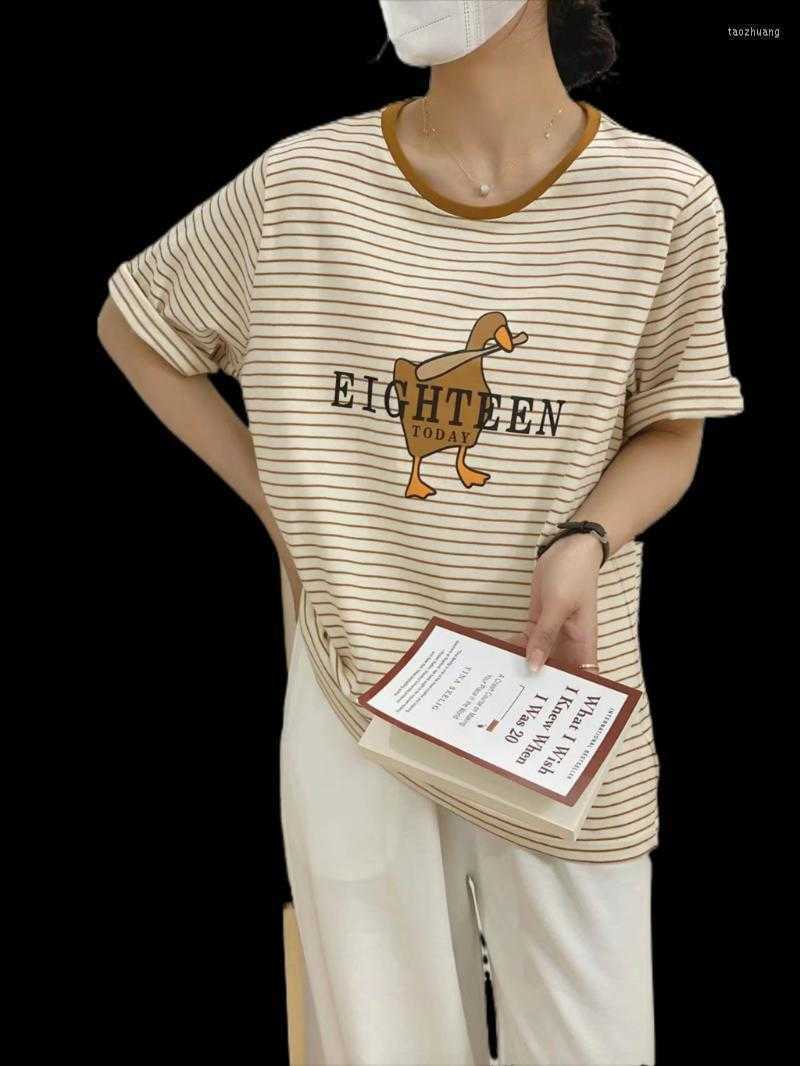 Women's T-Shirt Fashion Cartoon Tees Tops For Woman Round Neck Pullover Summer Style All-Match Women Clothes Short Sleeve Letter Striped, Auburn
Women's T-Shirt Fashion Cartoon Tees Tops For Woman Round Neck Pullover Summer Style All-Match Women Clothes Short Sleeve Letter Striped, Auburn