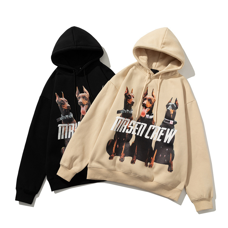 2022 Fashion Cartoon Dog Print Hoodies For Men Winter Teenager High Street Fleece Loose Hooded Sweatshirts Tops Wiht Pockets 3781, Black
2022 Fashion Cartoon Dog Print Hoodies For Men Winter Teenager High Street Fleece Loose Hooded Sweatshirts Tops Wiht Pockets 3781, Black