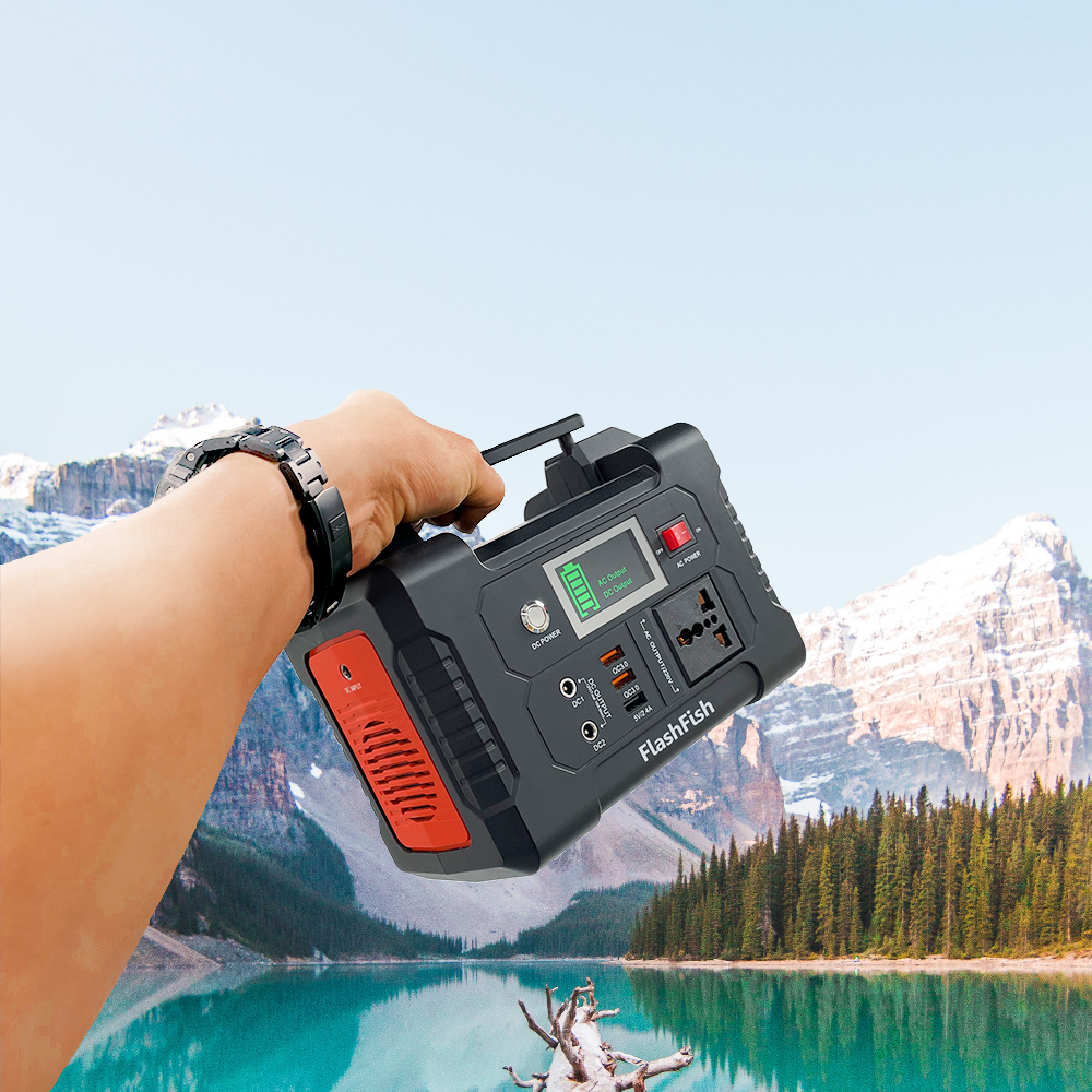 FlashFish E200 200W 40800mAh Portable Power Station 151Wh Lithium Battery 1x Pure Sine Wave AC220V Output for RV Camping Van
FlashFish E200 200W 40800mAh Portable Power Station 151Wh Lithium Battery 1x Pure Sine Wave AC220V Output for RV Camping Van