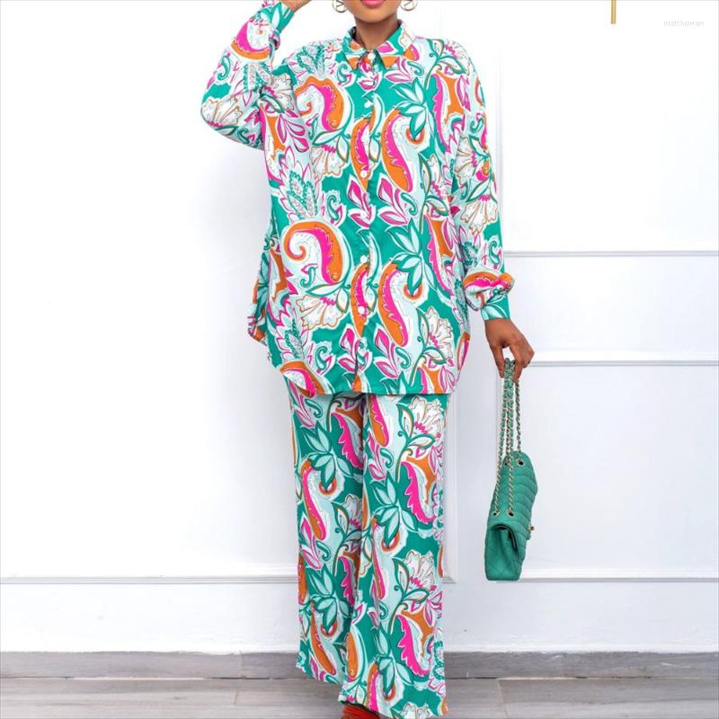 Women' Two Piece Pants 2022 European And American Style Fashion Loose Casual Printing Top Trousers Suit African, Green
Women' Two Piece Pants 2022 European And American Style Fashion Loose Casual Printing Top Trousers Suit African, Green