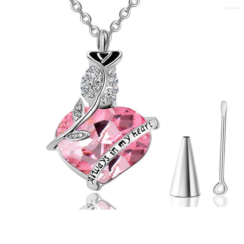 Pendant Necklaces Heart Urn Necklace For Ashes Always In My Cremation Jewelry Memorial Keepsake 6 Colors Drop 
Pendant Necklaces Heart Urn Necklace For Ashes Always In My Cremation Jewelry Memorial Keepsake 6 Colors Drop