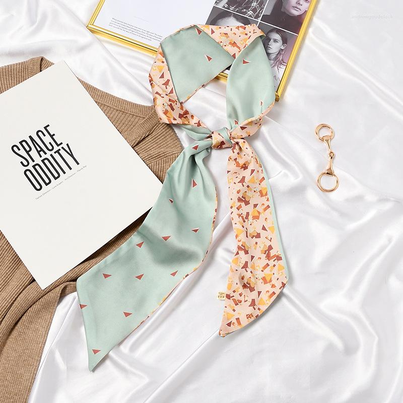 Scarves Retro French Hairband Small Silk Scarf Female Spring And Autumn Western All-match With Shirt Tied Bag Decorate Ribbon
Scarves Retro French Hairband Small Silk Scarf Female Spring And Autumn Western All-match With Shirt Tied Bag Decorate Ribbon