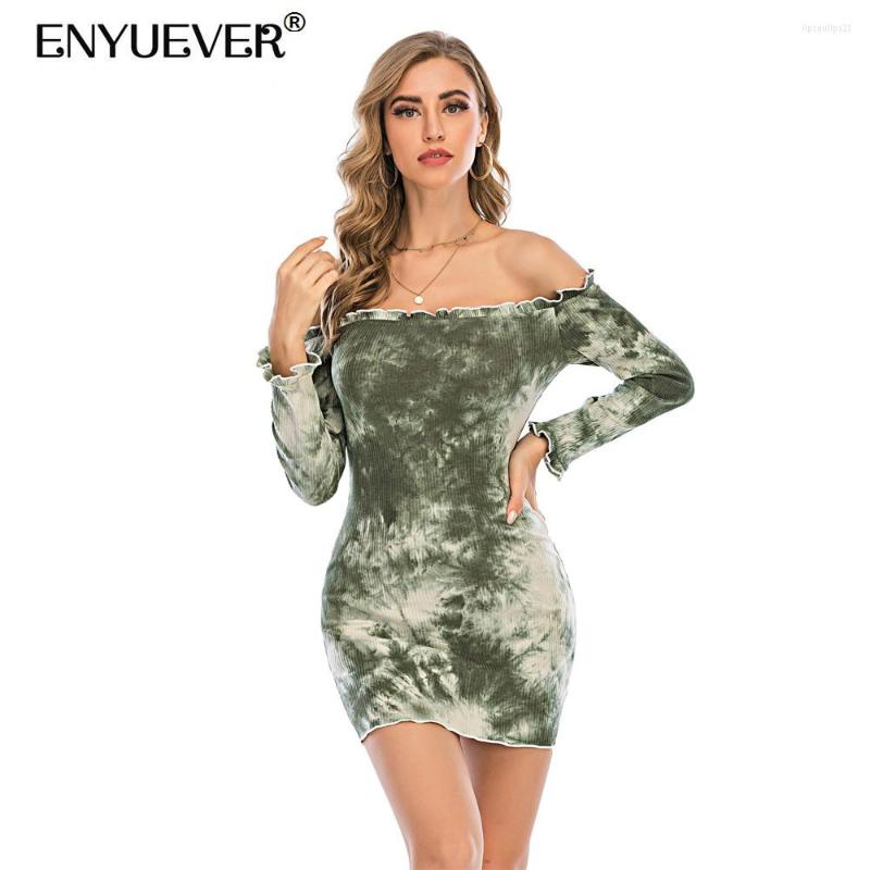 Casual Dresses Enyuever Women Bodycon Mini Dress Off Shoulder Long Sleeve Tight Tie Dye Sexy Nightclub Club Party Fashion Streetwear, Robe sexy clubwear
Casual Dresses Enyuever Women Bodycon Mini Dress Off Shoulder Long Sleeve Tight Tie Dye Sexy Nightclub Club Party Fashion Streetwear, Robe sexy clubwear