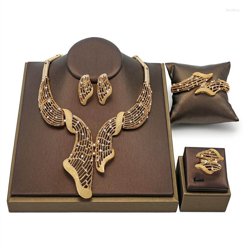 Necklace Earrings Set 2022 Design Woman Accessories Wholesale Fashion African Beads Bridal Jewelry Dubai Gold Brand, Picture shown
Necklace Earrings Set 2022 Design Woman Accessories Wholesale Fashion African Beads Bridal Jewelry Dubai Gold Brand, Picture shown
