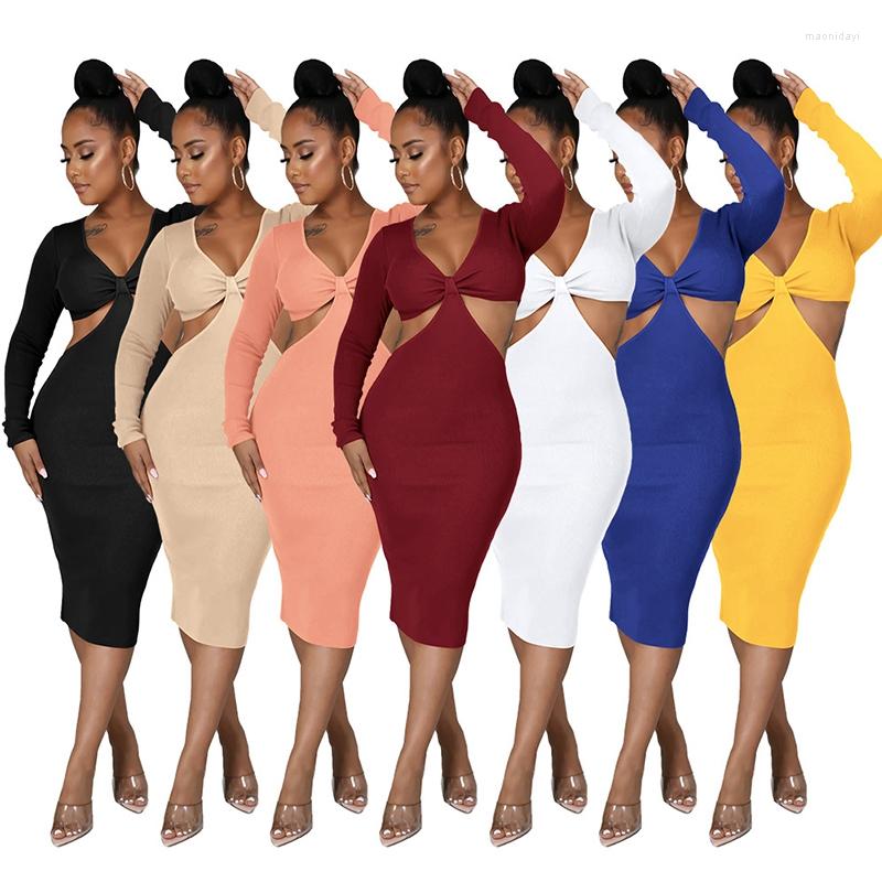 Casual Dresses Women Fashion Ribbed Knitted Stripe Midi Dress Autumn Long Sleeve Deep V Neck Waist Hollow Out Package Hip Skinny, Yellow
Casual Dresses Women Fashion Ribbed Knitted Stripe Midi Dress Autumn Long Sleeve Deep V Neck Waist Hollow Out Package Hip Skinny, Yellow