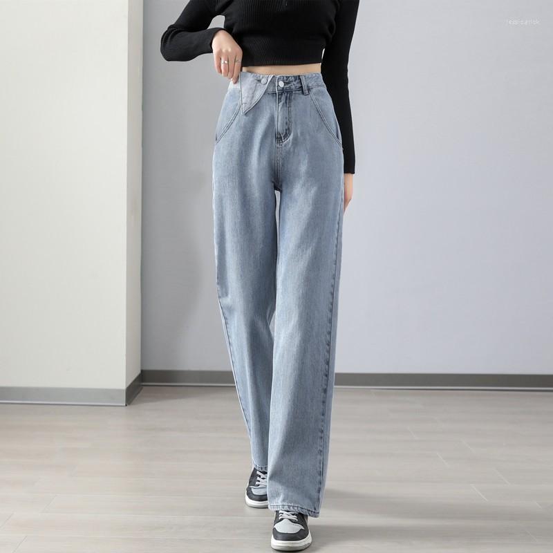 Women's Jeans GUUZYUVIZ High Waist Straight Cowgirl Autumn Winter Loose Wide Leg Splicing Floor Pants Denim, Vintage blue
Women's Jeans GUUZYUVIZ High Waist Straight Cowgirl Autumn Winter Loose Wide Leg Splicing Floor Pants Denim, Vintage blue