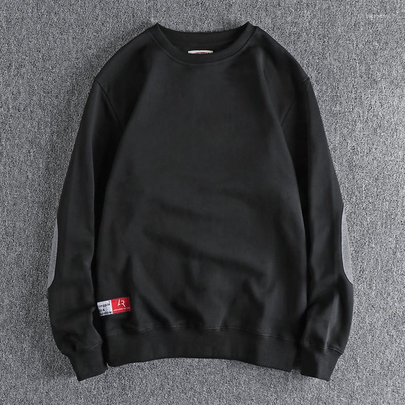 Men' Hoodies 2022 Sleeve Patch Stitching Retro Simple Trend Men' Autumn Winter All-match American Long-sleeved Sweatshirts, Black
Men' Hoodies 2022 Sleeve Patch Stitching Retro Simple Trend Men' Autumn Winter All-match American Long-sleeved Sweatshirts, Black