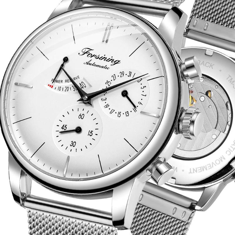 Wristwatches Forsining Business Serise Mechanical Watches Men 5 Hands Automatic Transparent Case Waterproof Fashion Gift Clock, Fsg8219sl
Wristwatches Forsining Business Serise Mechanical Watches Men 5 Hands Automatic Transparent Case Waterproof Fashion Gift Clock, Fsg8219sl
