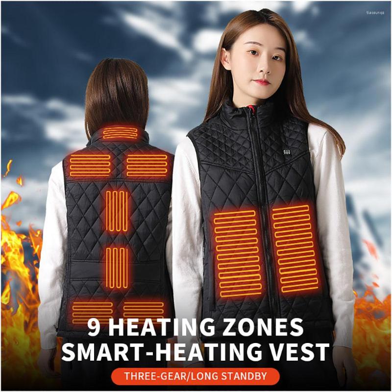 Hunting Jackets 9 Zone Heated Vest Smart USB Electric Jacket Ladies Graphene Camping Hiking, Black
Hunting Jackets 9 Zone Heated Vest Smart USB Electric Jacket Ladies Graphene Camping Hiking, Black