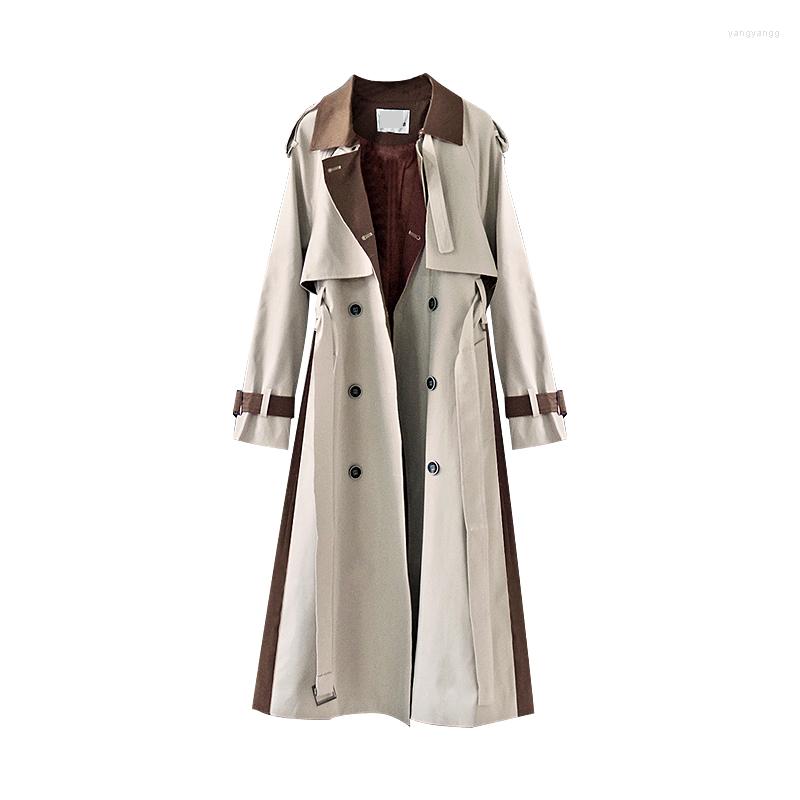 Women's Trench Coats Fashion Vintage Coat Dress Women Fall Patchwork Elegant Windbreaker Korean Street Lace Up Winter Clothes 2022, Photo color
Women's Trench Coats Fashion Vintage Coat Dress Women Fall Patchwork Elegant Windbreaker Korean Street Lace Up Winter Clothes 2022, Photo color