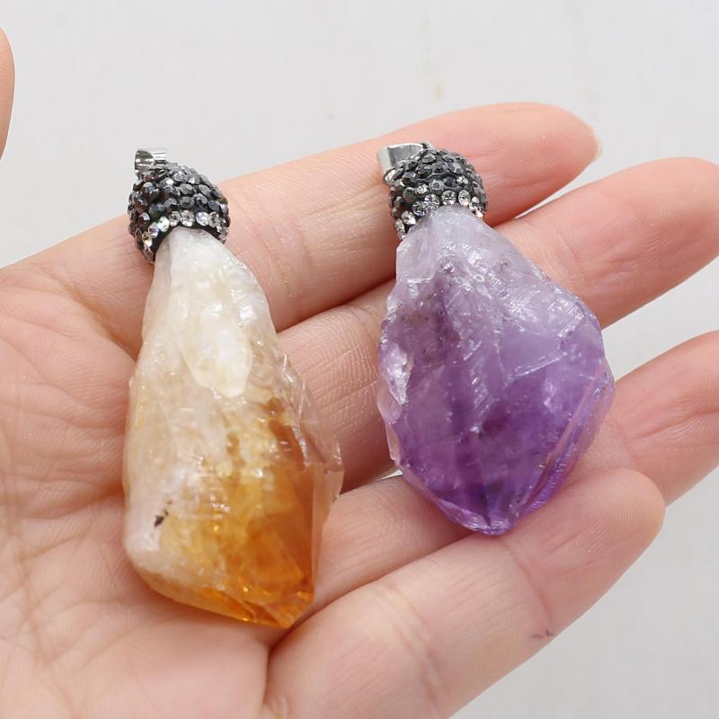 Pendant Necklaces Natural Stone Charms Irregular Shape Necklace For Jewelry Making DIY Earrings Accessories 20x40-25x50mm
Pendant Necklaces Natural Stone Charms Irregular Shape Necklace For Jewelry Making DIY Earrings Accessories 20x40-25x50mm