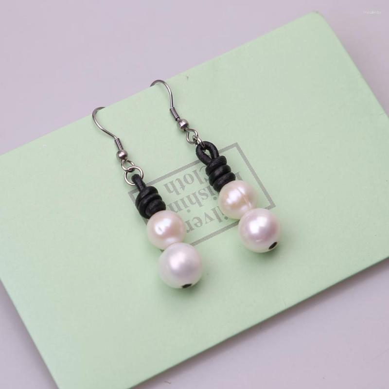 Dangle Earrings Stainless Steel Handmade Women Pearl Earring White Beaded Hook Round Beads Jewelry Drop
Dangle Earrings Stainless Steel Handmade Women Pearl Earring White Beaded Hook Round Beads Jewelry Drop