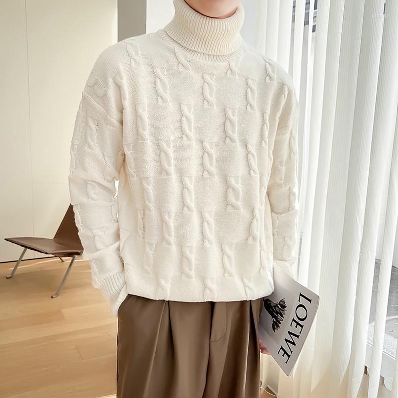 Men's Sweaters Winter Turtleneck Sweater Men Warm Fashion Casual Knitting Pullover Korean Slim Long Sleeve Mens Jumper Clothes, Black
Men's Sweaters Winter Turtleneck Sweater Men Warm Fashion Casual Knitting Pullover Korean Slim Long Sleeve Mens Jumper Clothes, Black