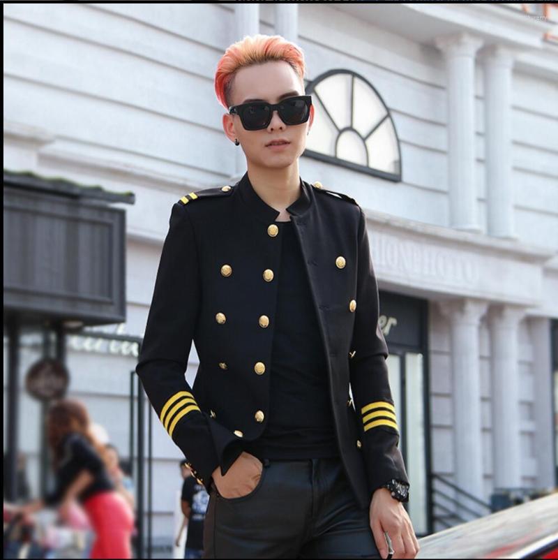 Men's Suits -3xl Casual Suit Jacket Men Slim Korean Version Solid Color Triple Beasted Youth Small Blazers Coat Singer Stage Costumes, Photo color
Men's Suits -3xl Casual Suit Jacket Men Slim Korean Version Solid Color Triple Beasted Youth Small Blazers Coat Singer Stage Costumes, Photo color