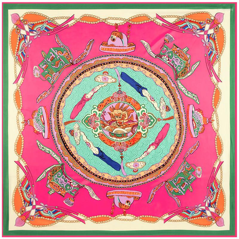 Scarves 2022 Classical Kerchief Silk Satin Neck Scarf For Women Print Hijab Scarfs Female Square Shawls And Wraps Lady
Scarves 2022 Classical Kerchief Silk Satin Neck Scarf For Women Print Hijab Scarfs Female Square Shawls And Wraps Lady