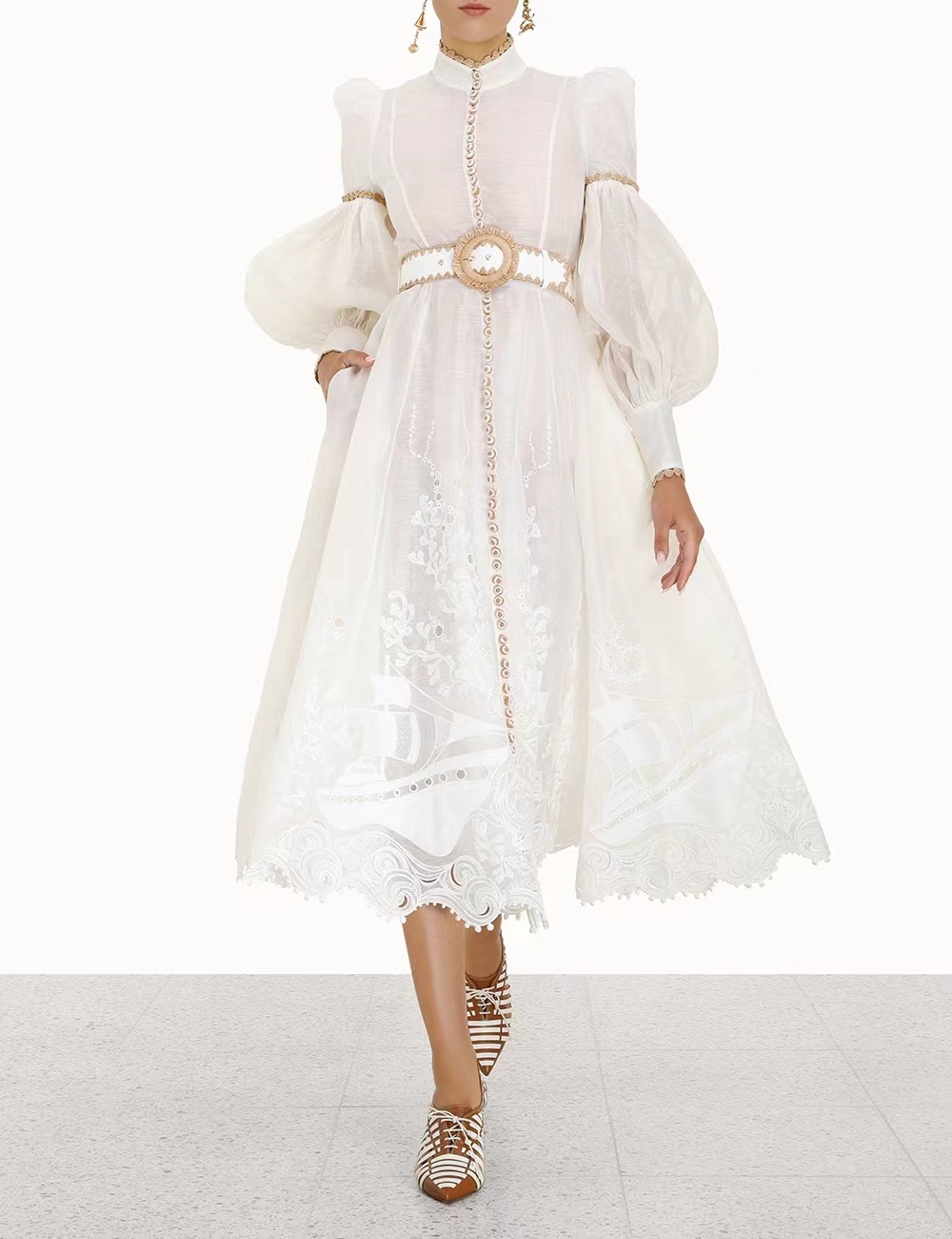 Casual Dresses Australian designer designed an exclusive customized silk linen organza fabric heavy embroidery three piece long skirt, Ivory
Casual Dresses Australian designer designed an exclusive customized silk linen organza fabric heavy embroidery three piece long skirt, Ivory