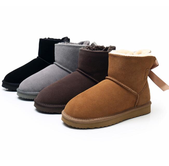 Snow Boots Sheepskin Boots Bowknot Keep Warm Leather Christmas Birthday Gifts Hot Sell Aus U5062 Ankle 1 Bow Women, Blue
Snow Boots Sheepskin Boots Bowknot Keep Warm Leather Christmas Birthday Gifts Hot Sell Aus U5062 Ankle 1 Bow Women, Blue