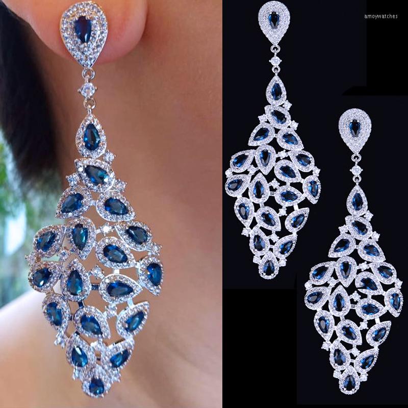 Dangle Earrings Missvikki High Quality Long Pendant Earring For Women Original Boucle D'oreille Femme 2022 Full Austrian Crystal Party
Dangle Earrings Missvikki High Quality Long Pendant Earring For Women Original Boucle D'oreille Femme 2022 Full Austrian Crystal Party