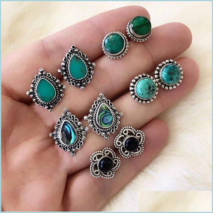 Stud Stud Modyle 5Sets/Lot Bohemia Sier Earrings Set For Woman Crystal Fashion Flower Wedding Jewelry Drop Delivery Dhrgx
Stud Stud Modyle 5Sets/Lot Bohemia Sier Earrings Set For Woman Crystal Fashion Flower Wedding Jewelry Drop Delivery Dhrgx