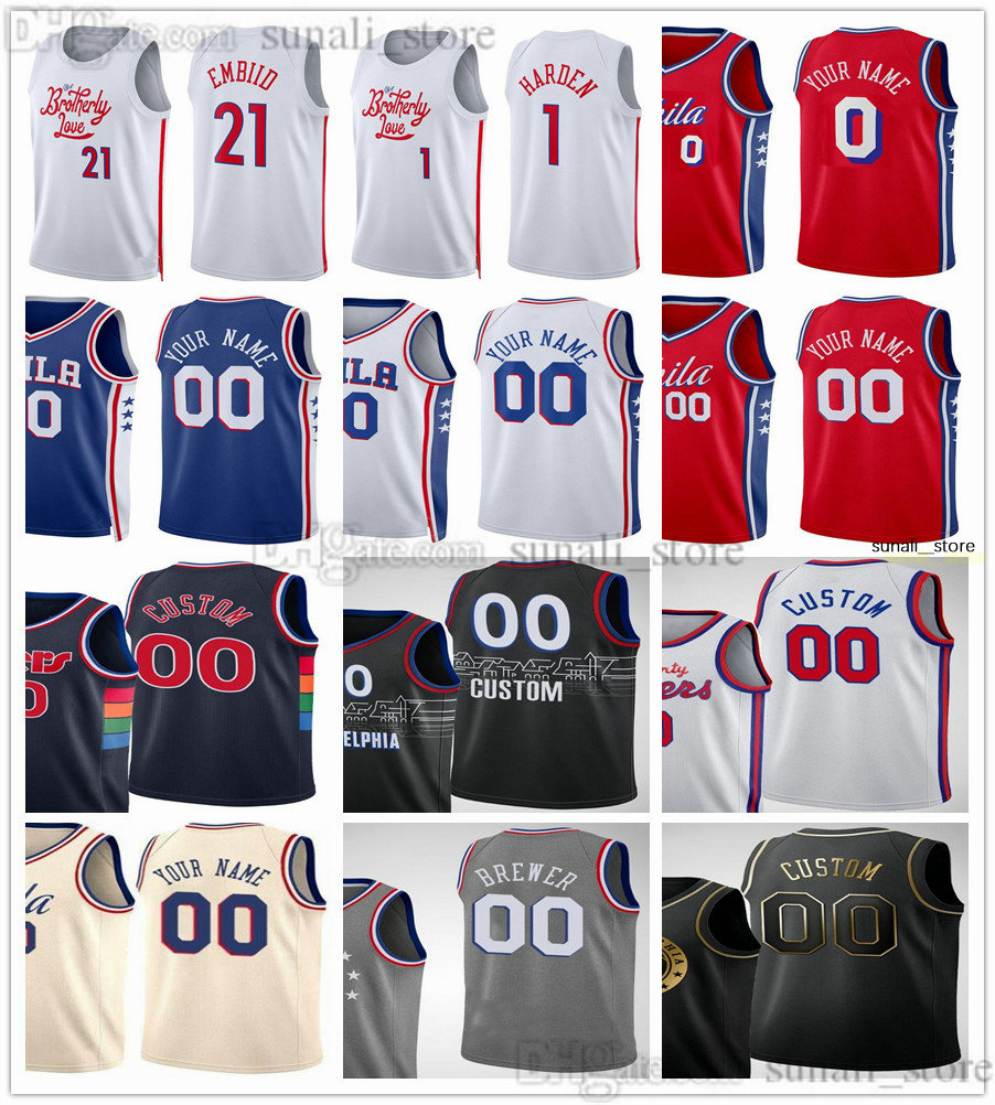 2022-23 Printed Basketball Joel 21 Embiid Jerseys James 1 Harden Tobias 12 Harris Tyrese 0 Maxey Matisse 22 Thybulle Allen 3 Iverson 8 Melton P.J. 17 Tucker Korkmaz Niang, Red
2022-23 Printed Basketball Joel 21 Embiid Jerseys James 1 Harden Tobias 12 Harris Tyrese 0 Maxey Matisse 22 Thybulle Allen 3 Iverson 8 Melton P.J. 17 Tucker Korkmaz Niang, Red