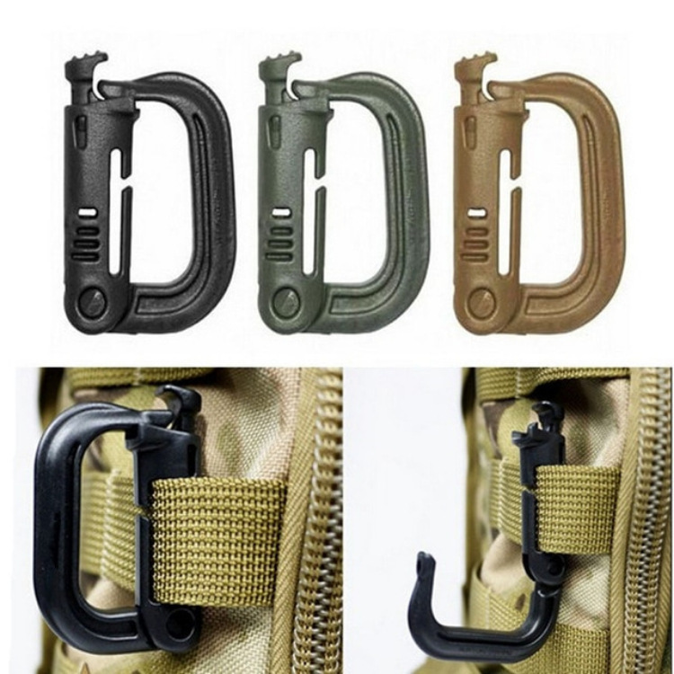 5PCS Grimloc Molle Carabiner D Locking Ring Plastic Clip Snap Type Ring Buckle Keychain ITW fastener Bag, Itw grimloc
5PCS Grimloc Molle Carabiner D Locking Ring Plastic Clip Snap Type Ring Buckle Keychain ITW fastener Bag, Itw grimloc