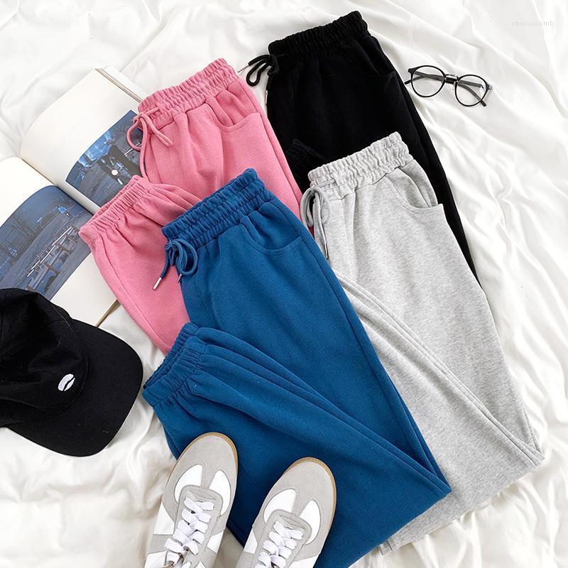 Women's Pants Women's & Capris Streetwear Solid Color Elastic High Waist Drawstring Loose Straight Casual Trousers Women, Black
Women's Pants Women's & Capris Streetwear Solid Color Elastic High Waist Drawstring Loose Straight Casual Trousers Women, Black