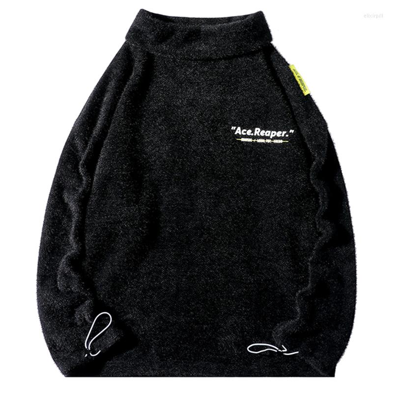 Men's Sweaters Autumn Oversize Knitted Men Turtleneck Black Jumpers Fashion Harajuku Streetwear Pullovers Clothing Male Plus Size 5XL
Men's Sweaters Autumn Oversize Knitted Men Turtleneck Black Jumpers Fashion Harajuku Streetwear Pullovers Clothing Male Plus Size 5XL