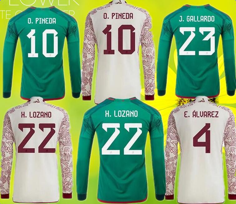 22-23 mexico long sleeve Soccer Jerseys home customized thai quality 14 Chicharito 9 R.Jimenez 22 H.Lozano 6 J.Araujo 10 G.dos Santos Dropshipping Accepted
22-23 mexico long sleeve Soccer Jerseys home customized thai quality 14 Chicharito 9 R.Jimenez 22 H.Lozano 6 J.Araujo 10 G.dos Santos Dropshipping Accepted
