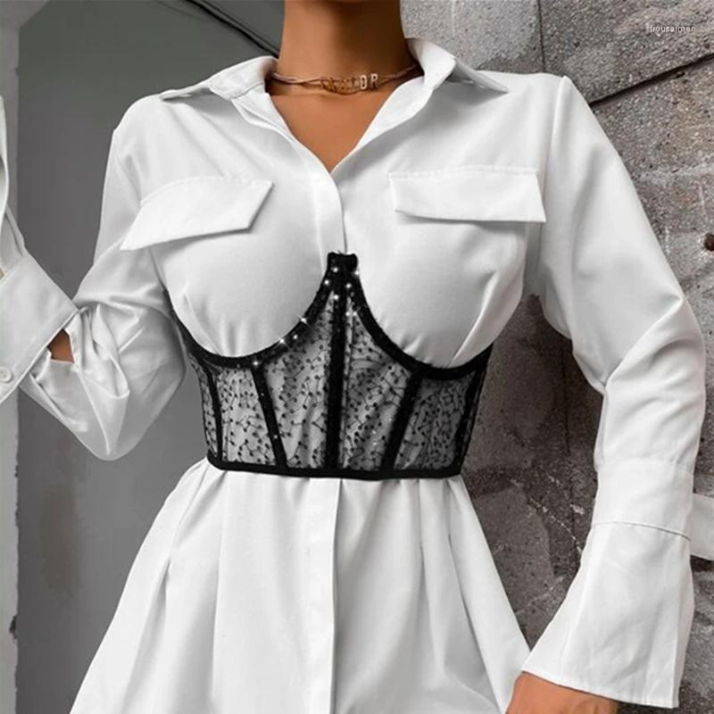 Belts Women Sexy Cummerbunds Corset Belt Punk Gothic High Waist Curve Shaper Strap Underbust Black Mesh See Through Bustiers
Belts Women Sexy Cummerbunds Corset Belt Punk Gothic High Waist Curve Shaper Strap Underbust Black Mesh See Through Bustiers