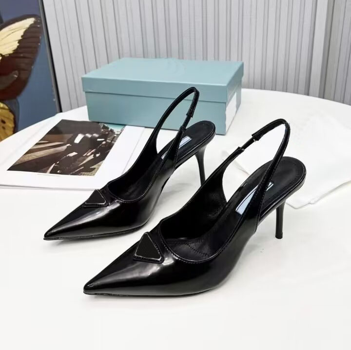 Pointed Women's Leather Sandals Fashion Back Trip Rhinestone High Heels 8.5cm Luxury Show Party Wedding Dress Shoes Gift Box 35-41, 8#
Pointed Women's Leather Sandals Fashion Back Trip Rhinestone High Heels 8.5cm Luxury Show Party Wedding Dress Shoes Gift Box 35-41, 8#