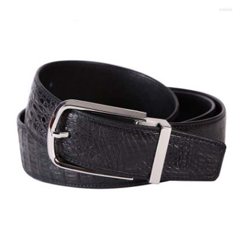 Belts LINSHE Men Crocodile The Belt Fashion Joker Real Thing Genuine Leather Male High-quality Goods Stainless, Black
Belts LINSHE Men Crocodile The Belt Fashion Joker Real Thing Genuine Leather Male High-quality Goods Stainless, Black