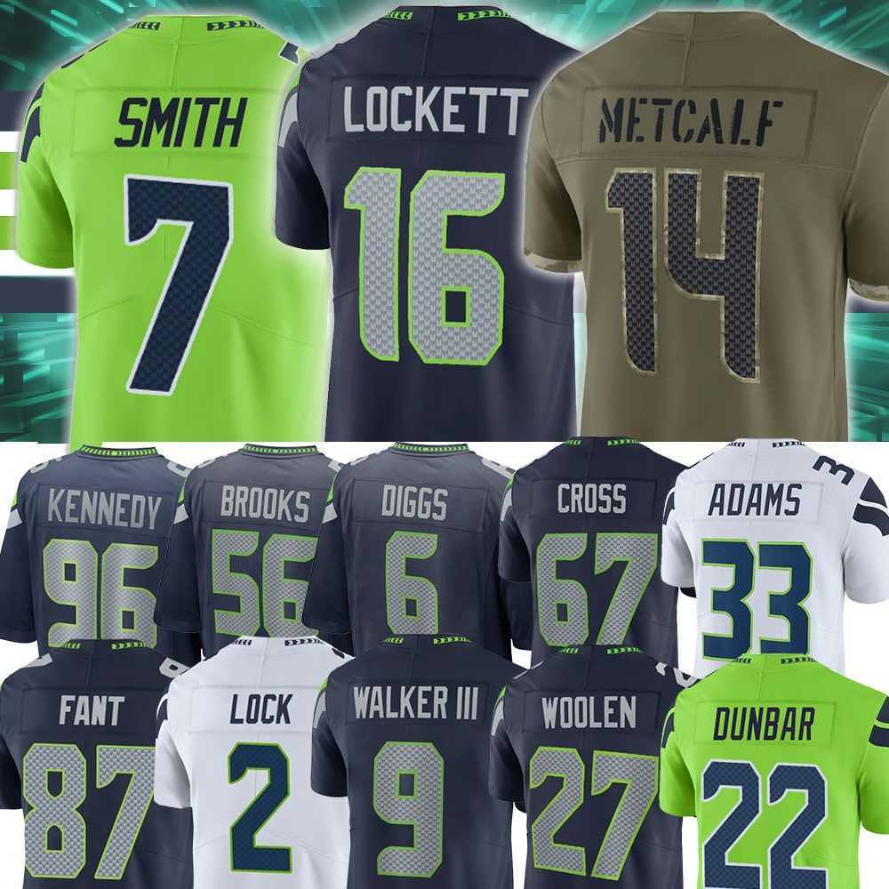 Geno Smith DK Metcalf Tariq Woolen Custom Football jerseys 9 Kenneth Walker III 16 Tyler Lockett Jamal Adams Quandre Diggs Jordyn Brooks Rashaad Penny Charles Cross, Men
Geno Smith DK Metcalf Tariq Woolen Custom Football jerseys 9 Kenneth Walker III 16 Tyler Lockett Jamal Adams Quandre Diggs Jordyn Brooks Rashaad Penny Charles Cross, Men
