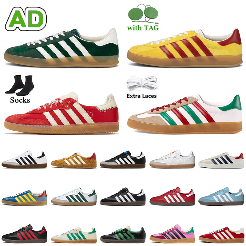 Samba Vegan Gazelles Low Platform Running Shoes Designer Fashion Women Mens Wales Bonner Cream Green Suede Black White Red Velvet Light Blue Trainers Sneakers, A17
Samba Vegan Gazelles Low Platform Running Shoes Designer Fashion Women Mens Wales Bonner Cream Green Suede Black White Red Velvet Light Blue Trainers Sneakers, A17